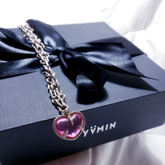 Chrome hearts inspired YVMIN necklace in perfect condition w/ original packaging